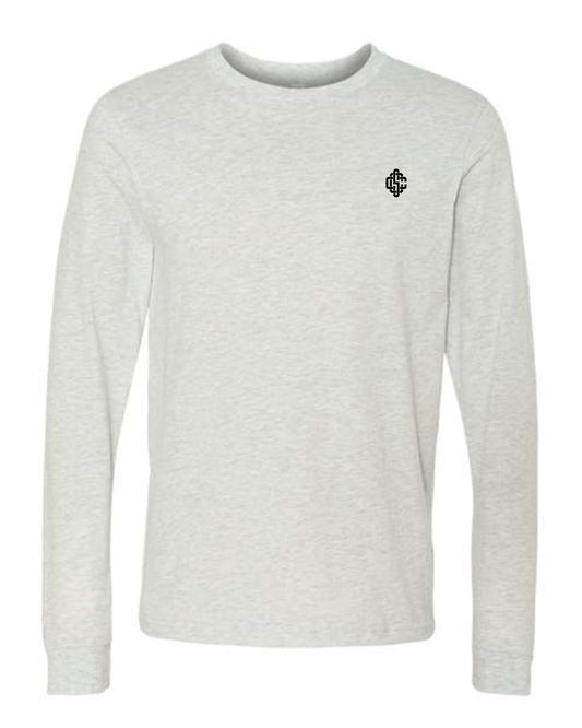 Cigar, Spirits & Cardio Men's Core Long Sleeve Ash Grey