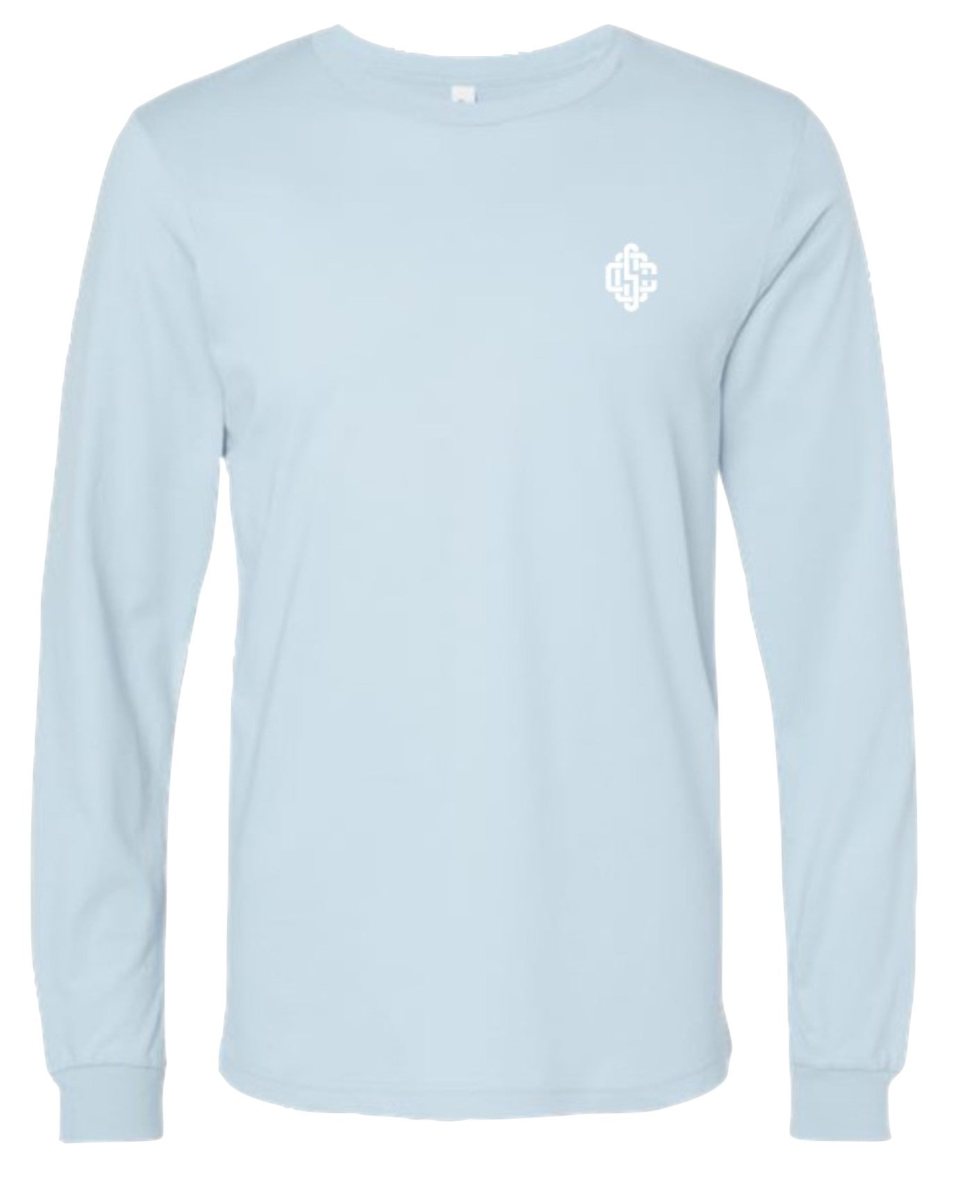 Cigar, Spirits & Cardio Men's Icon Long Sleeve Carolina Blue