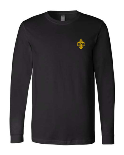 Cigar, Spirits & Cardio Men's Icon Long Sleeve Legacy Black