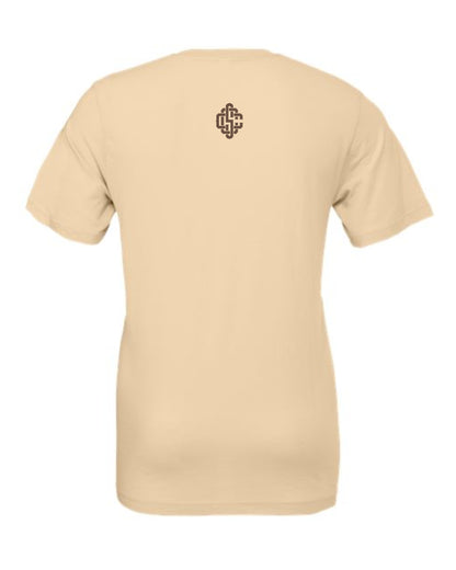 Cigar, Spirits & Cardio Men's Logo Short Sleeve Nicaragua Cream